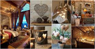 Create the illusion of more space by layering mirrors on top of a small cabinet. Impressive Romantic Rustic Decor Ideas That You Will Love