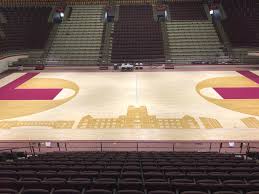 Virginia Tech With A New Floor Design In Cassell Coliseum
