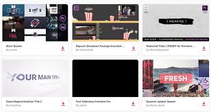 Today, we will share with you 20 best places that are free to download title, intro templates for adobe premiere pro. 15 Cinematic Movie Trailer Templates For Premiere Pro