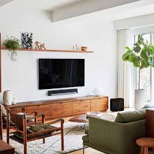 Sonos Playbar Bundle With Wall Mount Kit In 2020 Home Theater Speaker System Living Room Tv Sonos