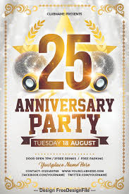 Any flyer, be it for advertisement or promotion, should have a clear and definite purpose. Anniversary Party Psd Flyer Templates Free Download