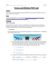 .law simulation lab answer key arrive at your answer circular motion answer key to phet neuron simulation software phet simulation gravity a string answer key some results have been removed, wavey lab w phet waves simulation minilab materials slinky string important formulas t f 1 t v v f part i. Force And Motion Lab Simulation Learning Target I Will Explore The Relationship Of Forces And Motion By Using An Interactive Phet Simulation Explore Course Hero
