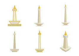 National monument (monas) is the must do and see while in jakarta! Monas Illustration Vector 105721 Vector Art At Vecteezy
