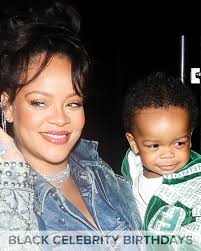 Rocky & Rihanna celebrating their son RZA's 2nd birthday