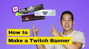 Twitch banner maker for a livestream gaming channel. How To Make A Twitch Banner Free Custom Templates Youtube