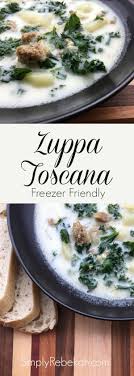 Freezer Friendly Zuppa Toscana Soup Simply Rebekah Zuppa Toscana Soup Zuppa Toscana Soup Olive Garden Toscana Soup