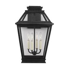 Large outdoor candle wall sconces. Generation Lighting Co1034 Falmouth By Chapman And Myers 4 Light Large Outdoor Wall Lantern In Traditional Style 12 Inches Wide By 19 Inches Tall