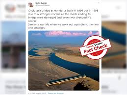 Maillots domicile extérieur actualités pour la saison en cours, voir: Fact Check Yes Choluteca Bridge Withstood Hurricane Mitch In 1998