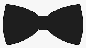 bow tie printable clipart black bow tie template hd png download transparent png image pngitem