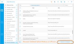 Clear Safari History On Your Iphone By Mistake And Want To Retrieve Them Back Here S How To Find And Recover Deleted Safari Ipad Iphone Recover Deleted Photos