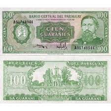 Paraguay ha'e petei sudamerica gua teta. Banknoten Paraguay Pick Nummer 205 100 Guarani La Maison Du Collectionneur