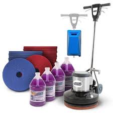 Commercial 17 Floor Buffer Cleaning Package Commercial Flooring Cleaning Floor Cleaning Solution