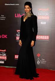 Deepika Padukone In Alexander Mcqueen Gown At Life Ok Awards Deepika Padukone Style Deepika Padukone Dresses Fashion
