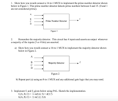 The greatest common divisor (abbreviated gcd) of two numbers is the largest number that evenly divides both of them. Solved 1 Show How You Would Connect A 16 To 1 Mux To Imp Chegg Com