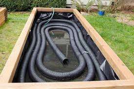 sub irrigated raised garden bed flex drains jardin sureleve jardin en hauteur potager interieur