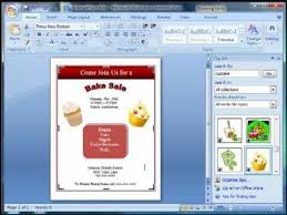 How To Make A Flyer Using Microsoft Word Youtube Make A Flyer Microsoft Word Microsoft