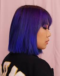 Pravana Violet Wella Blue Hairdye