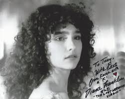 Love this! Karen (Diane Franklin) and Gary (Lawrence Monoson) from "The  Last American Virgin" together again!