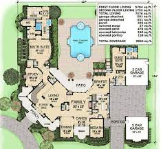 Plan 36135tx Backyard Views From Balcony Luxury Floor Plans Luxury House Plans Country Style House Plans