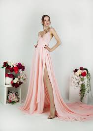Robe soirée dos nu rose. Robe De Soiree Princesse Extra Fluide Et Aeree Pour Effet Princesse