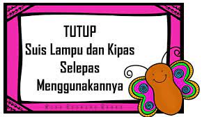 We did not find results for: Sila Tutup Suis Selepas Digunakan Rayuik