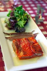Tapas Anchovies Peppers Mushrooms Spain Recettes Espagnoles Recette Tapas Espagnoles
