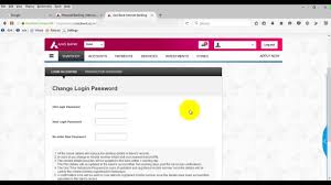 To register for axis bank net banking facility through bank. Changing Axis Bank User Login Password Youtube