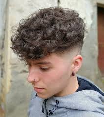 Front combed curly medium length hair with high fade. 20 Medium Length Men S Haircuts 2020 Styles