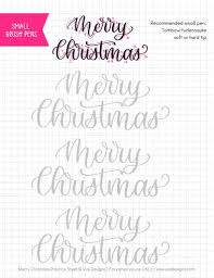 You can find the uppercase version at. Merry Christmas Calligraphy Tutorial Free Worksheet Vial Designs