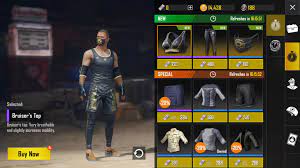 Afaik The Bruiser S Top Is The Only Clothing Item That Changes Depending On Gender Men S Version On Character Women S Version On Item Thumbnail Pubgmobile