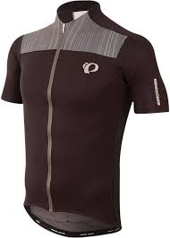 PEARL IZUMI Men's Elite Pursuit Jersey, Black/Smoked Pearl Rush, Small