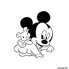 Coloriage Mickey Bebe Dessin Bebe A Imprimer Toutefois, si votre bébé présente un problème de santé ou une condition médicale particulière la position sur le dos est la seule qui est recommandée pour coucher bébé de façon sécuritaire. coloriage mickey bebe dessin bebe a