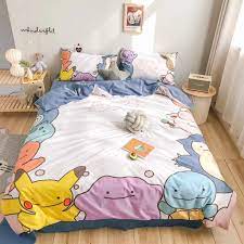 Game handle comforter set video game comforter set boys teens twin full queen. Cartoon Pokemon Bedding Set Pn1989 Pokemon Bed Sheets Bed Sheets Pokemon Bedding