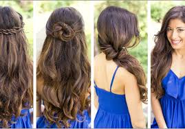 You can wear it up or with accessories, and you can try out many different colours and styles. Cute Hairstyles For Wavy Hair For School