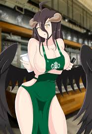 Albedo at Starbucks : roverlord