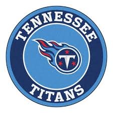 Official nfl licensed die cut color 3d emblem tennessee titans. Fanmats Nfl Tennessee Titans Roundel 27 In X 27 In Non Slip Indoor Only Mat Wayfair