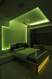 Illuminate your dreamy bedroom retreat with luxurious lighting, from antique bedside sconces to contemporary pendant fixtures. Browse For Home Design Inspirations Zingy Homes Neon Bedroom Bedroom Green Luxurious Bedrooms