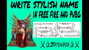 And secondly famous is free fire dj name, many gamers keep there profile nickname by adding dj. How To Write Stylish Name In Free Fire And Pubg Dj Jashan Jashangaming Youtube