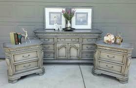 Creating shades of grey with chalk paint | deeplysouthernhome. Annie Sloan Paris Gray With Graphite Wash Dark Wax From Kristin Drohan Coco Sofa Painted Bedroom Furniture Refurbished Furniture Annie Sloan Painted Furniture