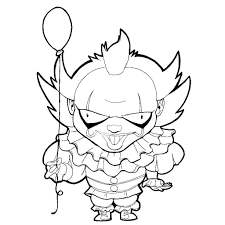 Funko pop fortnite coloring pages funko pop. Pennywise Coloring Pages 100 Printable Coloring Pages