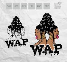 Cardi B Meg Thee Stallion Wap Svg Sut File For Cricut Etsy In 2020 Cardi B Subway Art Printables Cardi B Shirt
