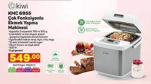 A101 Kiwi Kmc 6955 Cok Fonksiyonlu Ekmek Yapma Makinesi Yorumlari Ve Ozellikleri Kiwi Ekmekler Brosur
