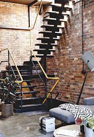 An Industrial Warehouse Home In Melbourne In 2021 Industrial Stairs Design Industrial Stairs Loft Style Apartments