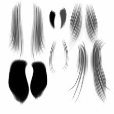 There are several photoshop hair brush packs available to help take away the stress of drawing your character's hair so you can have more time to work these brushes are amazing for creating different kinds of hairstyles and textures. 25 Free Photoshop Hair Brushes Sets To Free Download Colorlava