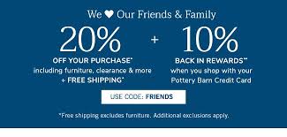 Sign up for a pottery barn credit card to gain access to exclusive promotions including 10% cash back rewards and special financing options. Let Us Make Your Day Are You Still Interested Pottery Barn Email Archive