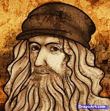 How To Draw Leonardo Da Vinci Leonardo Da Vinci Step By Step Stars People Free Online Drawing Tutorial Added By Leonardo Da Vinci Drawings Online Drawing