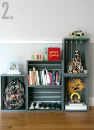 Bucherregal In Der Kiste Bucherregal Kiste Bucherregal Kiste Wooden Crate Shelves Crate Shelves Kids Bookshelves Diy