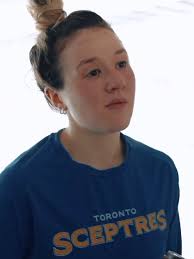 Scotish Lady at Toronto Hockey Game