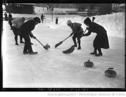 1913 Titre Curling Chamonix 1 13 Photographie De Presse Agence Rol Auteur Agence Rol Agence Phot Sport D Hiver Chamonix Mont Blanc Haute Savoie