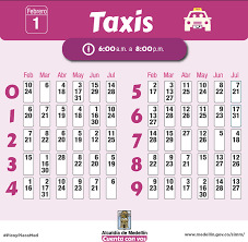 Pico y placa para taxis en medellín el horario de pico y placa para taxis en medellín será desde las 06:00 am hasta las 08:00 pm. Hoy Comenzo Rotacion De Pico Y Placa Para Taxis En Medellin